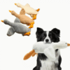 Durable Polyester Soft Plush Duck Dog Toy