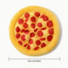 Squeaky Plush Pizza with Fun Sound Dog Toy