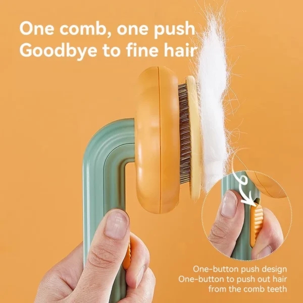 Skin Friendly Grooming Brush for Cats and Dogs