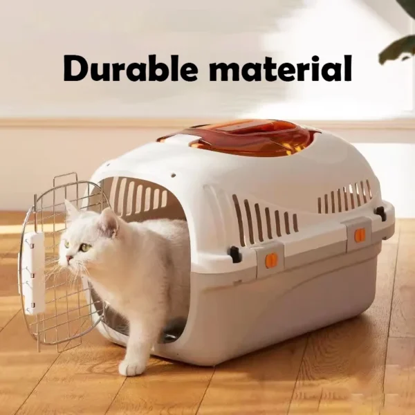 Large Portable Pet Carrier with Sunroof