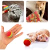 42MM EVA Pet Rainbow Bouncy Foam Ball