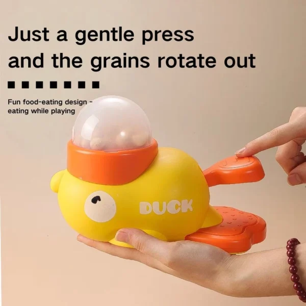 Duck Design Pet Automatic Feeder Toys