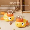 Duck Design Pet Automatic Feeder Toys