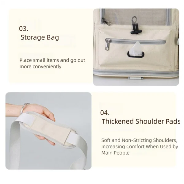 Pet Foldable Large Capacity Transport Bag