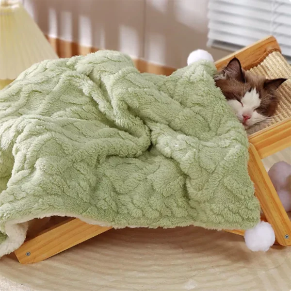 Pet Fluffy Sleeping Blanket