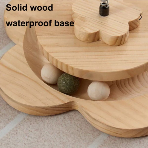 4 in 1 Cat Scratcher Board Pad with Track Balls Toys