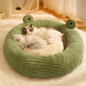 Frog Shape Pet bed for All Seasons