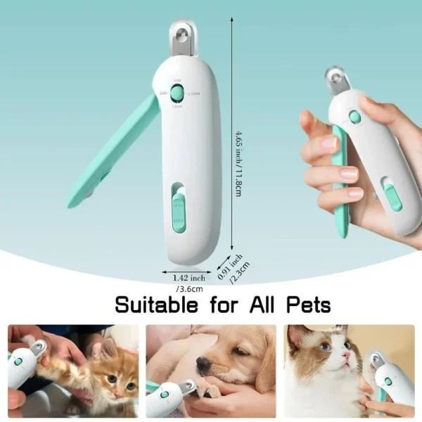2 in 1 Pet Nail Clipper with Grinder