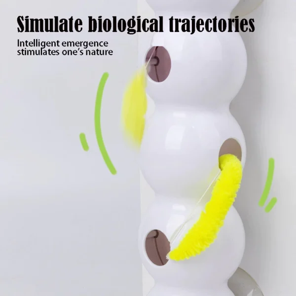 Intelligent Interactive Cat Stick Pro with Replaceable Tail