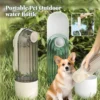 Portable Water Bottle Outdoor Feeder Cup