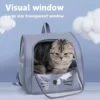 Cat Carrier Backpack with Transparent Window